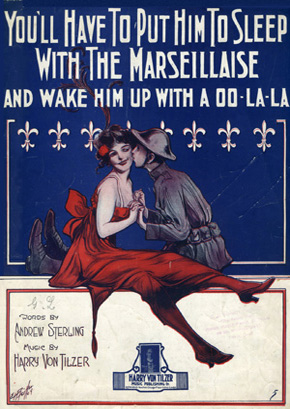 Sheet music for "You'll Have to Put Him to Sleep with the Marseillaise"